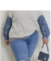 Denim Me Sweater