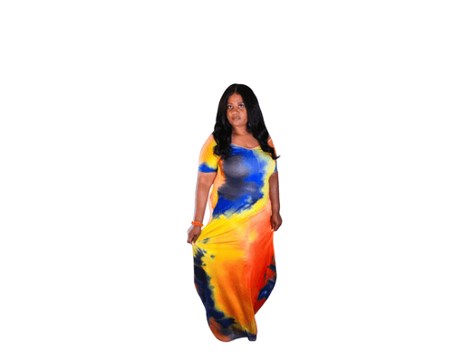 Comfy Tie Dye Maxi