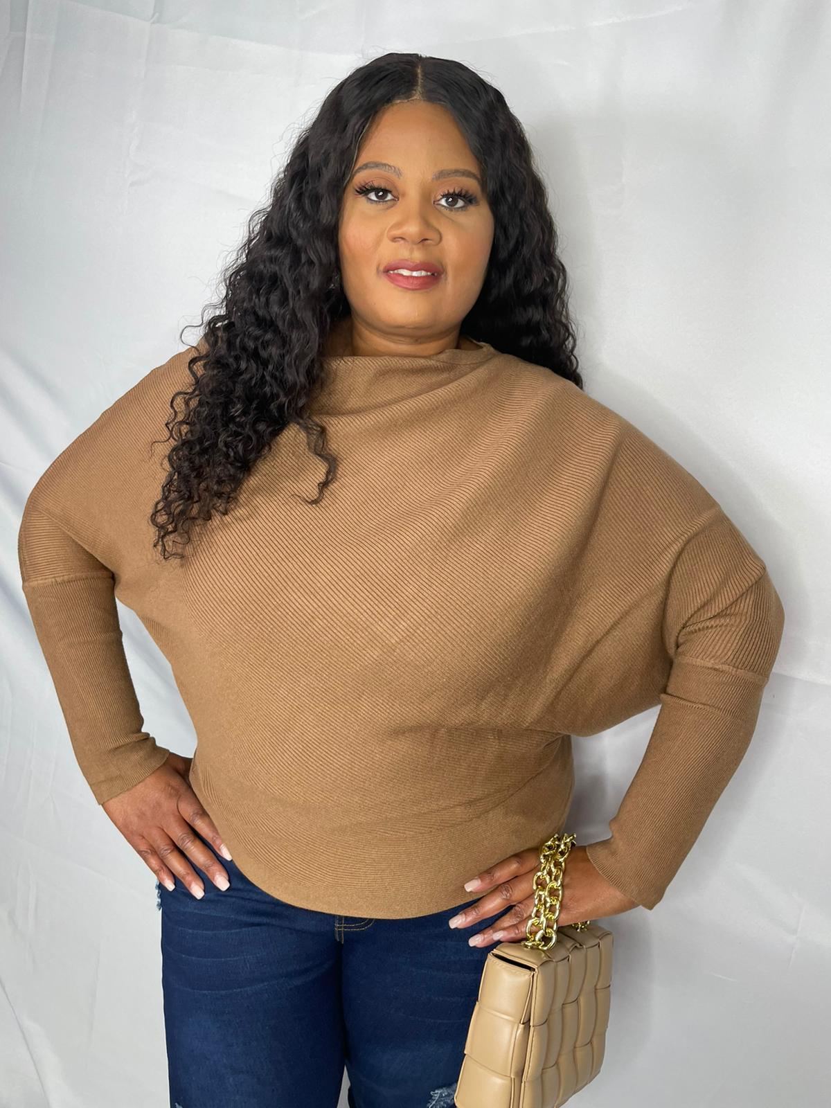 Off Shoulder Sweater